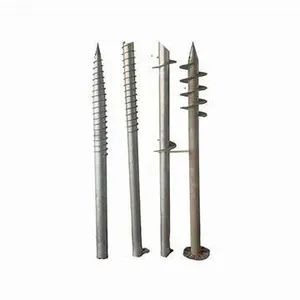 Ground Screw Pile Foundation Helical Pile Ground Screw Foundation - Huanghua Outuo Hardware Manufacturing Co., Ltd. - China