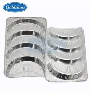 Disposable Aluminium Foil Microwave Baking Pans ODM Yes OEM Yes ISO 9001 Age Adult Sample Free Origin China Logo - Zhangjiagang Goldshine Aluminium Foil Co., Ltd. - China