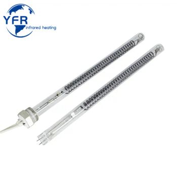 Quartz Glass Tube Heating Element Infrared Lamps Ceramic IR Heater for Pet Heating - Huaian Yinfrared Heating Tech Co., Ltd. - China