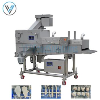 Performance-Enhancing Pickles/Pear Slices/Halibut Preduster Flour Coating Machine for Food Process - Shandong VER Machinery Co., Ltd. - China