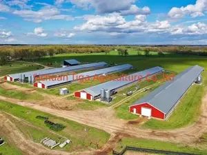 Prefabricated Warehouse Otras Casas Prefabricadas Wide Span Steel Structure Building Garage Shed House - Sichuan Tiga Agriculture Co., Ltd. - China