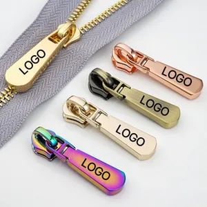 Metal Zipper Pulls & Sliders for Handbags, Luggage - Gold Finish - NINGBO YOUKI INDUSTRY AND TRADE CO., LTD. - China