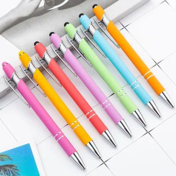 Wholesale Promotional Touch Stylus Metal Ball Pen Personalized with Logo Ballpoint Pen Metal Pens - Nan'an Brightpath International E-Commerce Co., Ltd. - China