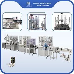 Certified Full Automatic Shaving Foam Filling Machine Line in India - Yangzhou Meida Filling Machinery Co., Ltd. - China