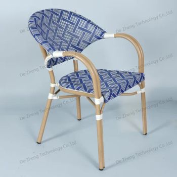 Patio Dining Set Outdoor Textilene Mesh Dining Chair for Bar Restaurant - De Zheng Technology Co., Ltd. - China