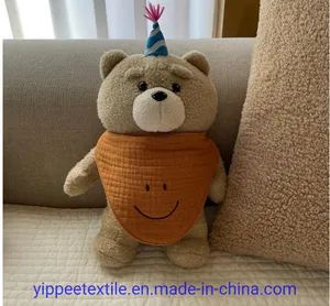 Embroidery Cotton Baby Bibs - WEIFANG YIPPEE TEXTILE TECHNOLOGY CO., LTD. - China