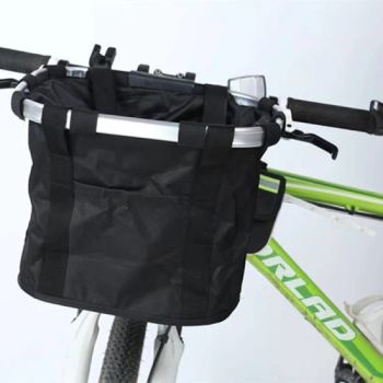 Removable Bicycle Basket Folding Small Pet Carrier Cycling Bag Shopping Basket - Ningbo Rato Hardware Co., Ltd. - China