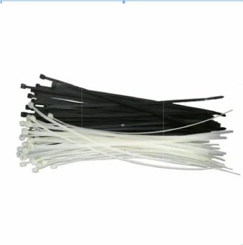 Nylon Cable Tie Material Nylon Size 100-600 mm Thickness 4.6 mm Packaging Type Box Usage Cable Fitting Color Type Black, - Electro Automation Industries - India