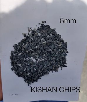 BLACK MARBLE CHIPS, Packaging Type: Used Cement Bags Color black Size 0-10mm Packaging Type USED CEMENT - Kishan Marbles Industries - India