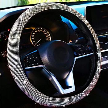 Wholesale Cross-Border Best-Selling Car Steering Wheel Covers Without Inner Rings and Diamond-Encrusted Elastic Wheels, Suitable for All Seasons - Shijiazhuang Jiafuqian Import and Export Trading Co., Ltd. - China