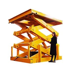 3-10m 1ton 3ton 5ton 10ton 20ton Customize Machinery Lifter Lifting Loading Warehouse Heavy Duty Electric Fixed Stationary Car Hydraulic Scissor Lift Table - Hengjinrui (Shandong) Intelligent Manufacturing Co., Ltd. - China