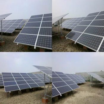 Flat One Axis Solar Tracker Mount System Photovoltaic Mounting Bracket - Flagsun (Suzhou) New Energy Co., Ltd. - China