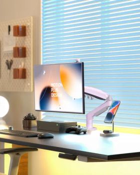 Monitor Mount, Fits 17-30" or Bigger Computer Monitors (Within 19.8lbs) , Adjustable Stand with Tilt Rotation Swivel Function, Desk Mount - Kunshan Hongjie Electronics Co., Ltd - China