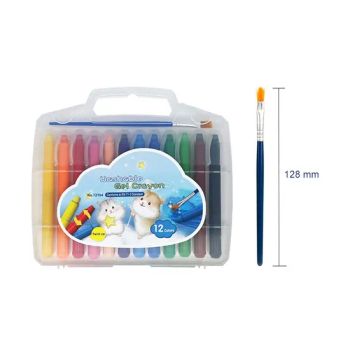 Easy Grip 12 Color Coloring Pens Smooth Gel Crayon - Jiangsu Legit Info-Technology Co., Ltd - China