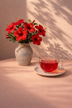 Hibiscus Green Tea Place of Origin Assam, India Feature Rainforest Alliance certified Packaging Details Loose Leaf / Bespoke Packaging - Bloombridge Global - India