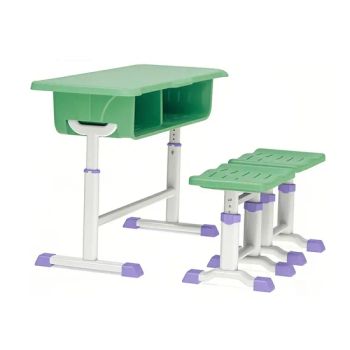 School Desks and Chairs Children's Learning Double Table Origin China Style Modern Shape Square Condition New Folded Unfolded - Shanghai Smoyu Industry Co., Ltd. - China
