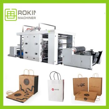 Paper Roll to Roll Flexo Print Machine 1Y MOQ100 15D - Wenzhou Rokin Machinery Co., Ltd - China