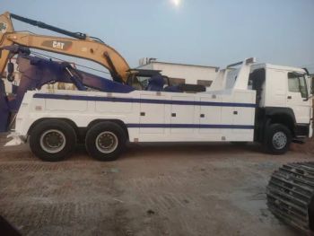 Sinotruk HOWO 380HP 6X4 8X4 40ton Tray Tow Flat Bed Wreckers Tow Trucks Body Tow Truck - Yu Tian Machinery Co., Ltd - China