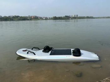 Other Water Play Equipment 12000W Powered Electric Surfboard Jet Surf Board Water Sports Board River Sea Surfing - Chongqing Agi Group Co., Ltd. - China