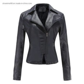 Wholesale Women Faux Leather Winter Jackets Women's Trench Coats Jackets for Winter Fashion Jackets Coat Jacket Outdoor Jacket Garments - Hangzhou Weimei Garments Co., Ltd. - China