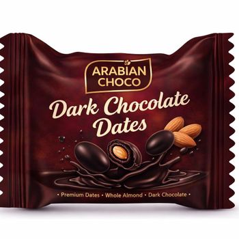 Chocolate Dates - Dates with Almond coated with premium chocolates - Arabian ChocoHouse Chocolate Manufacturing L.L.C - United Arab Emirates