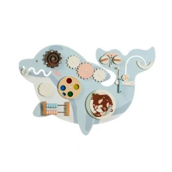 Wooden Toys Other Toys & Hobbies Activity Baby Kids Sensory Toddler Montessori Busy Board - Hai Yang International Limited - China