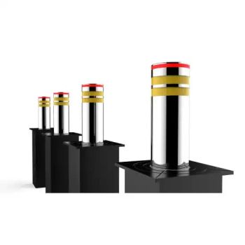 Remote Control Parking Traffic Barriers Automatic Stainless Steel Road Block Retractable Security Bollards for Parking - Hebei Qiniu Machinery Equipment Co., Ltd. - China