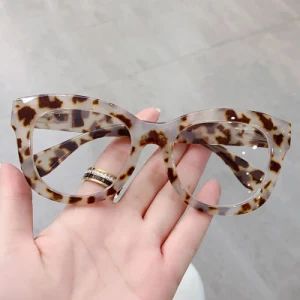 Factory Wholesale Custom Logo Fashion Oversized Blue Light Blocking Glasses Frame Women Colorful Reading Glasses - Wenzhou Sunray Technology Co., Ltd. - China