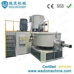 High Speed Raw Material PVC Powder Plastic Mixer Machine, Hot and Cold Plastic Mixer - Wedo Machinery (Zhangjiagang)Co.,Ltd. - China