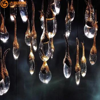All Copper Decorative Lighting Chandelier Hotel Restaurant Light Luxury Art LED Custom Lighting - Zhongshan Gusure Lighting Appliance Co., Ltd - China
