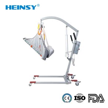 Hes-105b Carbon Steel Medical Devices Physical Therapy Equipment Hospital Hoyer Patient Bath Lift Sling Carrier - Suzhou Heins Medical Equipment Co., Ltd - China