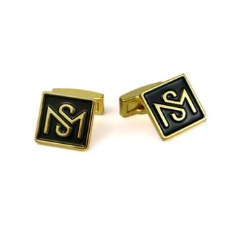 Wholesale Enamel Hat Man Design Cufflinks for Mens Shirts MOQ 50PCS Trademark LK Origin China Style Business Shape - Zhongshan Lucky Art & Crafts Gifts Co., Ltd. - China
