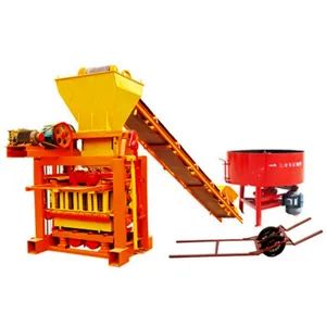 Qtj4-40A Series Electric Concrete Cement Brick Making Machinery - Jurong Topmac Machinery Co., Ltd. - China