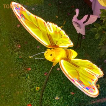 3D Sculpture Outdoor Garden Decoration Christmas LED Lighted Animals Moving Butterfly Motif Lights - Shenzhen Toprex Festival Decoration Co., Ltd. - China