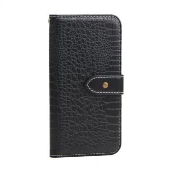 Snakeskin Pattern Mobile Accessories PU Leather Magnetic Closure Flip Wallet Cover with Strap with Cards Holder Wallet Phone Case for iPhone 14 13 for Samsung - Dazec Electronic Co., Ltd - China