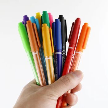 Wholesale Customization of Double Headed Extremely Fine Marker Pens, 12 Colors for Primary School Students' Painting Pens - Shenzhen Flying Supply Chain Co., Ltd. - China