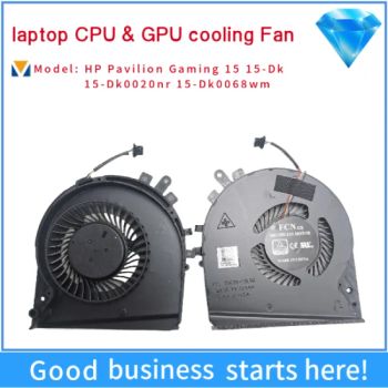Laptop New CPU & GPU Cooling Fan for HP Pavilion Gaming 15 15-Dk 15-Dk0020nr 15-Dk0068wm - Luckyxin Electronic Technology Co., Limited - China