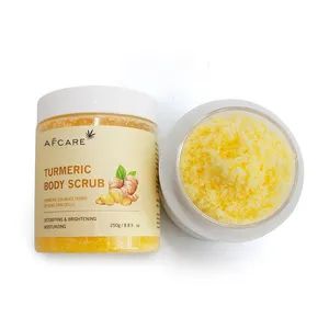 Private Label Exfoliator Sugar Salt Body Skin Care Turmeric Face Scrub - Guangzhou Aifujia Biotechnology Co., Ltd. - China