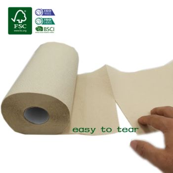 Wholesale Customized Recycled Disposable Home Use Oil Cleaning Bamboo Tissue Kitchen Paper Towels - Qingdao Credit Insurance Imp & Exp Co., Ltd. - China