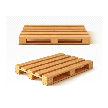Wooden pallets ready for delivery to freight forwarding and cargo handling operations - AMAC GOLD AND DIAMOND METALS SUPPLIER - Germany