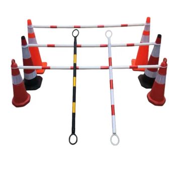 Durable PVC Traffic Cone Road Safety Bright Red Traffic Cone MOQ 500 Weight 600g Origin China Size 1.2m to 2.2m Specification - Ningbo Teslas Technology Co., Ltd. - China