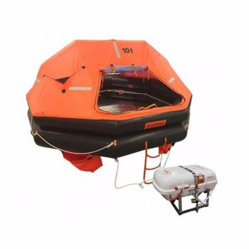 Marine Lifesaving Supplies ISO Ec Solas Atob 10 Person Inflatable Life Raft - Jiangsu Baizhou Safety Technology Co., Ltd. - China