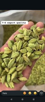 Green Cardamom 7-8mm bold Form Whole Delivery Form Boxes Freshness Level Dried, Fresh - Atkale Global Agro - India