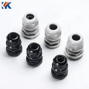 IP68 Waterproof Nylon Pg7 Cable Gland with Gaskets Color Black Size Pg7-Pg63 Model NO. PG7 IP Rating IP68 Material - Yueqing Kaka Electric Co., Ltd. - China
