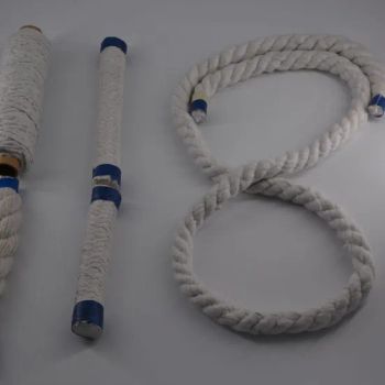 Good Quality Hot Sale 3mm~50mm Fireproof Ceramic Fiber Rope High Temperature Insulation Seal Ceramic Fiber Twist Rope Fiberglass Products CE, MSDS - Zibo Shijian International Trade Co., Ltd. - China