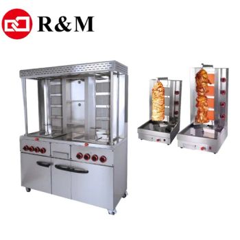 Best Price CE Commercial Turkey Turkish Electric Meat Doner Shawarma Gas Propane Kebab Kebob Mini Gyros Cone Meat Cooking Cooker Machine Grill for Sale Near Me - Guangzhou R&M Machinery Co., Ltd. - China