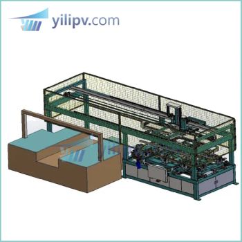 All-in-One Framing and Gluing Machine with Three Systems Humidity ≤80% Weight 3200kg Beat ≤30 Seconds Trademark Yilipv Temperature - YiLi Pv Tech Factory Ltd - China