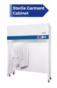 Mild Steel Sterile Garment Cabinet, For Hospital Phase Single Frequency 50 Hz Material Mild Steel Color White And Blue Usage/Application For - Strategic Solutions - India