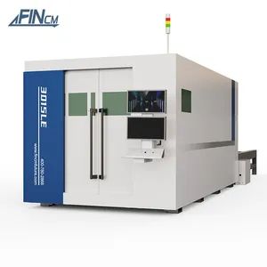 1500W 2000W 6000W 3015 4020 6025 Cutting Machinery CNC Equipment Metal Fiber Optic Laser Cutting Machine with Protective Cover - Shandong Fincm Future Intelligent Manufacture Co., Ltd. - China
