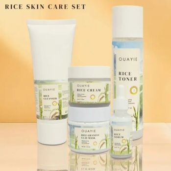 Beauty Cosmetics Clean Moisturize Improves Skin Dullness Rice Skin Care Serum Set - Guangzhou Yangshuo Biotechnology Co., Ltd - China